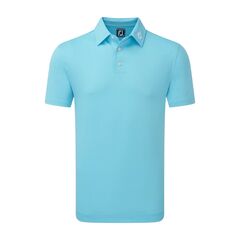 Footjoy Herre Poloshirt Stretch Pique Rivera Blue