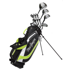 Macgregor CG4000 Komplet Golfsæt +1" forlænget, Stål, Herre, Standbag