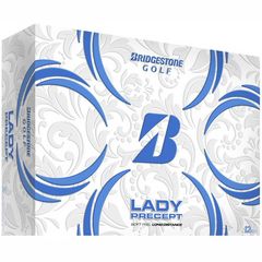 Bridgestone Lady Precept White Golf Balls (12 Balls)