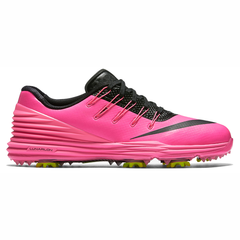 Nike Ladies Lunar Control 4 Golf Shoes Pink/Volt/Black