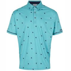 Lexton Links Carnaby – Polo til herre - Turquoise