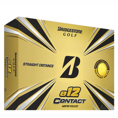 Bridgestone E12 Contact Golf Balls (12 Balls) YELLOW