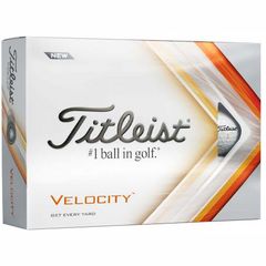 Titleist Velocity White Golfbolde (12 stk) 2022
