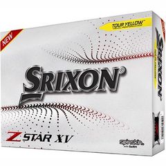 Srixon Z-Star XV Yellow Golf Balls (12 Balls) 2021